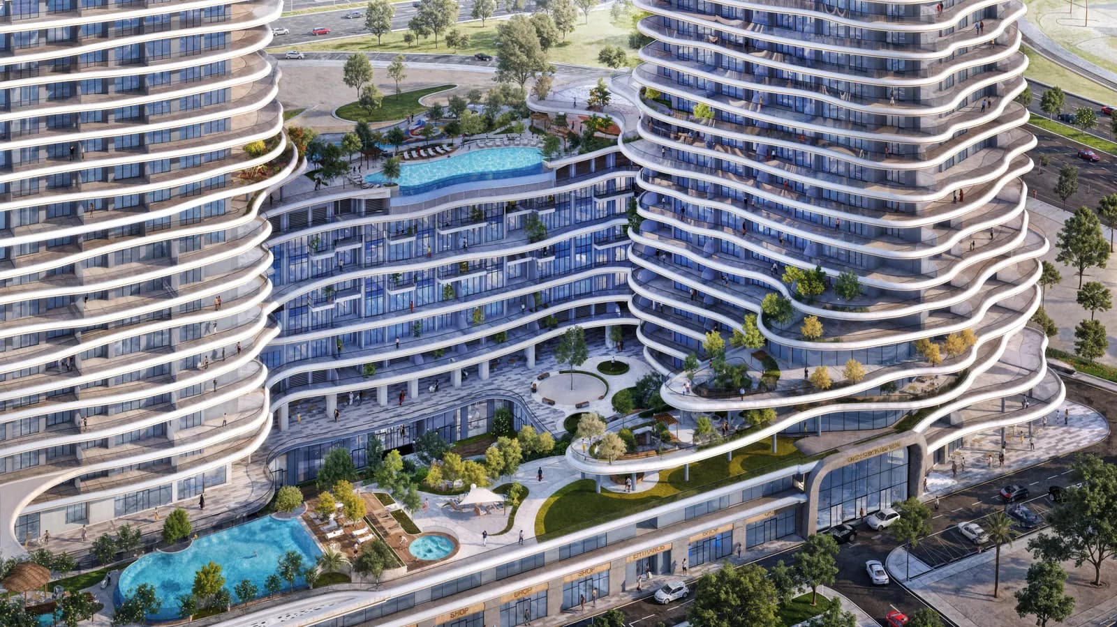 Twin Tower — Exterior 6